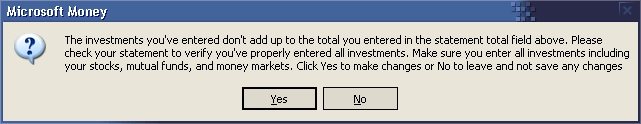 Figure 5 - Whenever possible, warning and error messages should provide a path that users can follow to correct an undesirable situation.