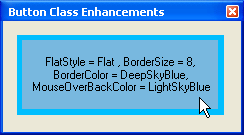 Figure 10: The Button class receives additional properties to increase color scheme flexibility when in Flat mode.