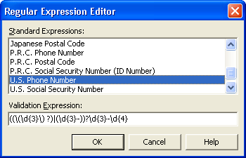 Figure 2: The Expression Editor provides a number of expression templates for you to use. 