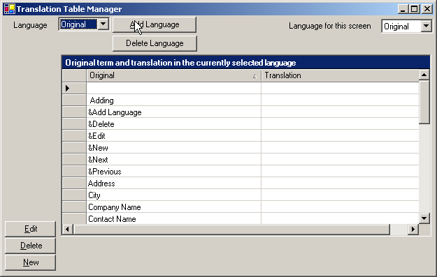 Figure 2: Translation Table Manager in Action