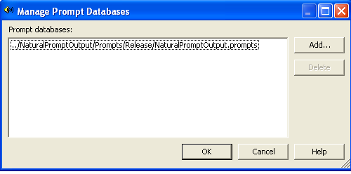 Figure 10: Sharing a prompts database across projects is simply a process of creating a reference.