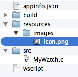 Figure       13: The icon in the images folder within the resources folder