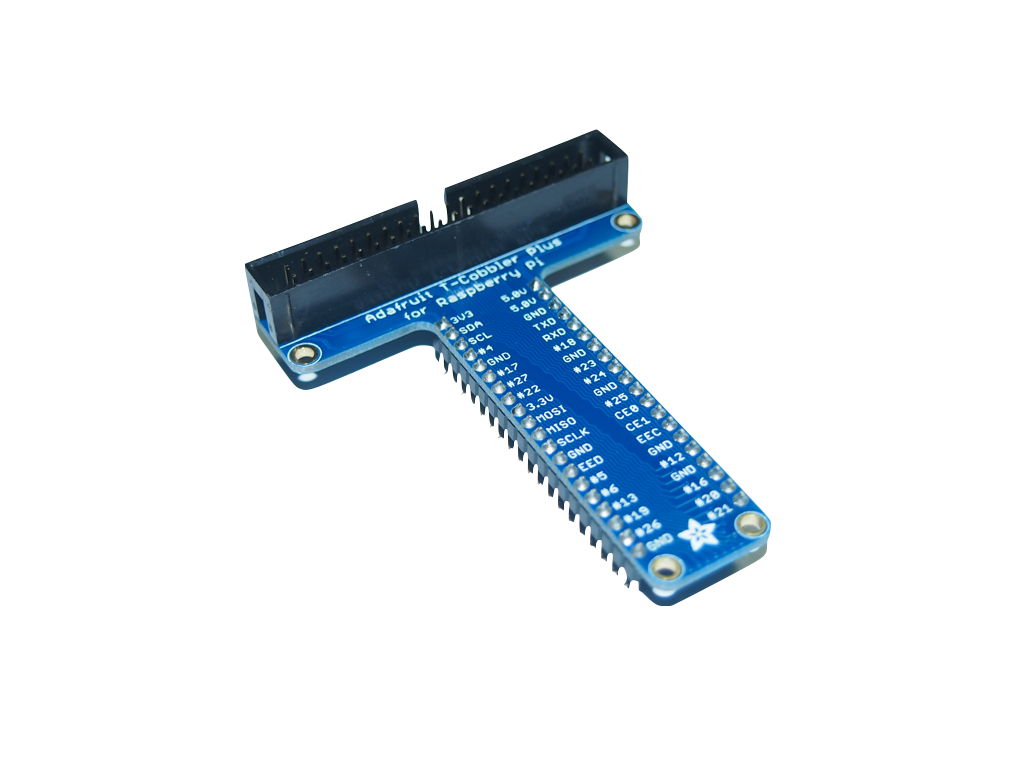 Figure 6: The Adafruit Pi T-Cobbler Plus Breakout + Cable for Raspberry Pi