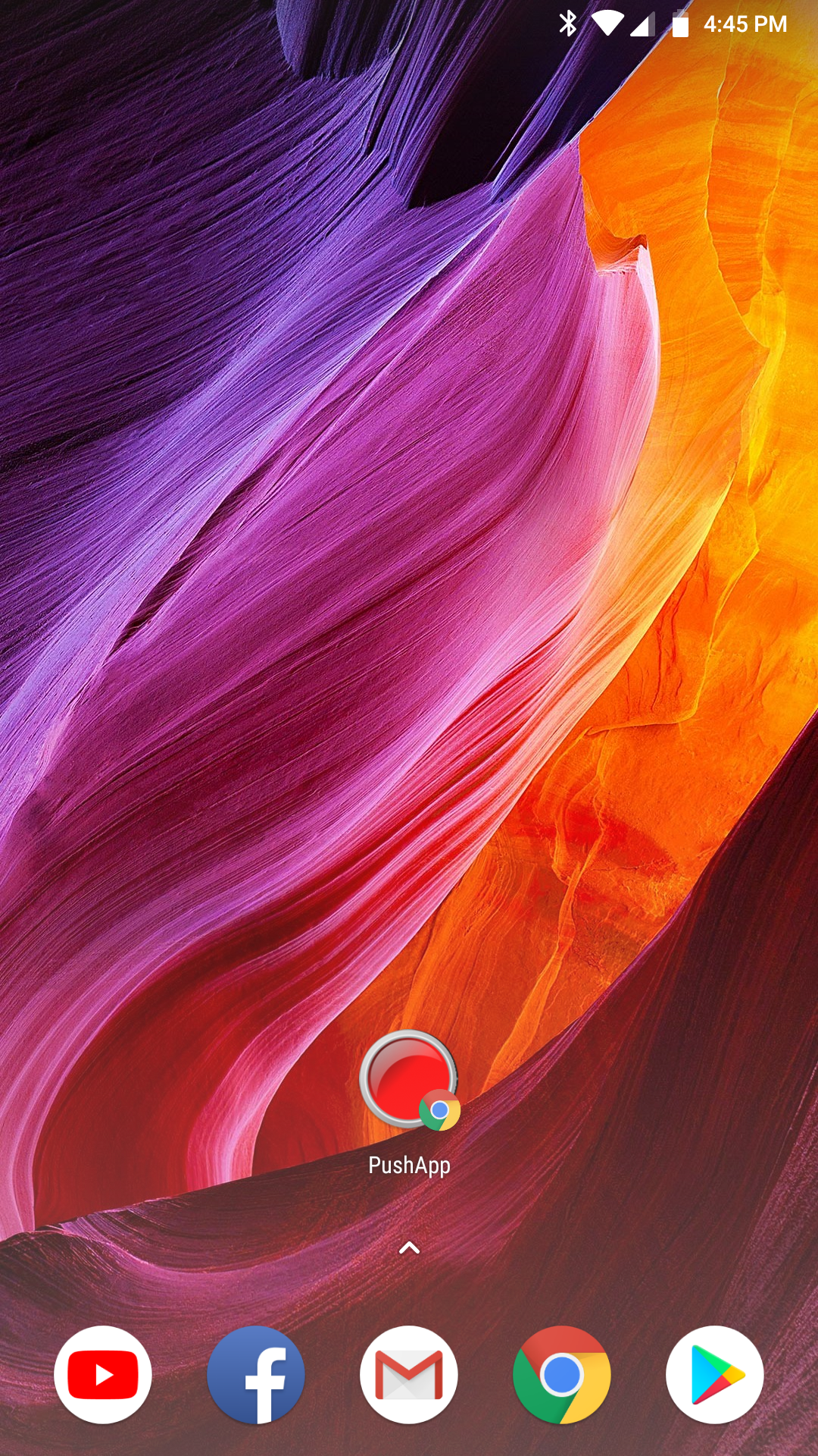 Figure 21: The app icon on the Home Screen of the Android device