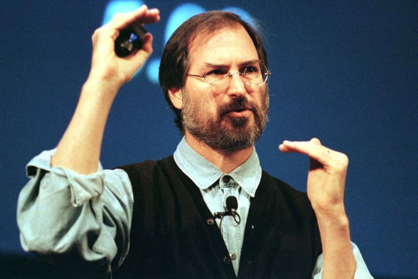 Figure 5      : A picture of Steve Jobs speaking    