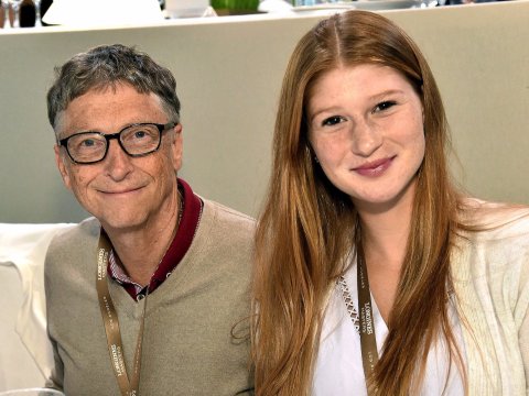 Figure 7      : An image of Bill Gates and his daughter    