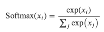 Figure 8: The Softmax formula