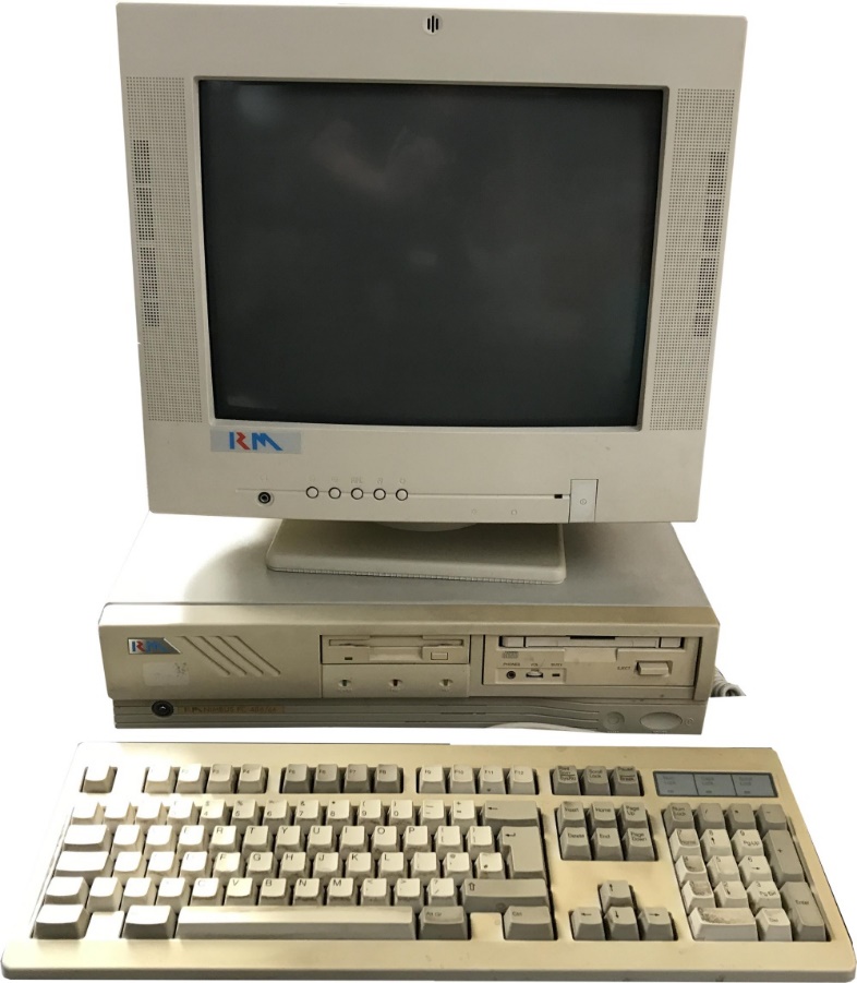 Figure 2: The Intel 486 powered PC with a CD-ROM drive was the pride of any geek in 1993.